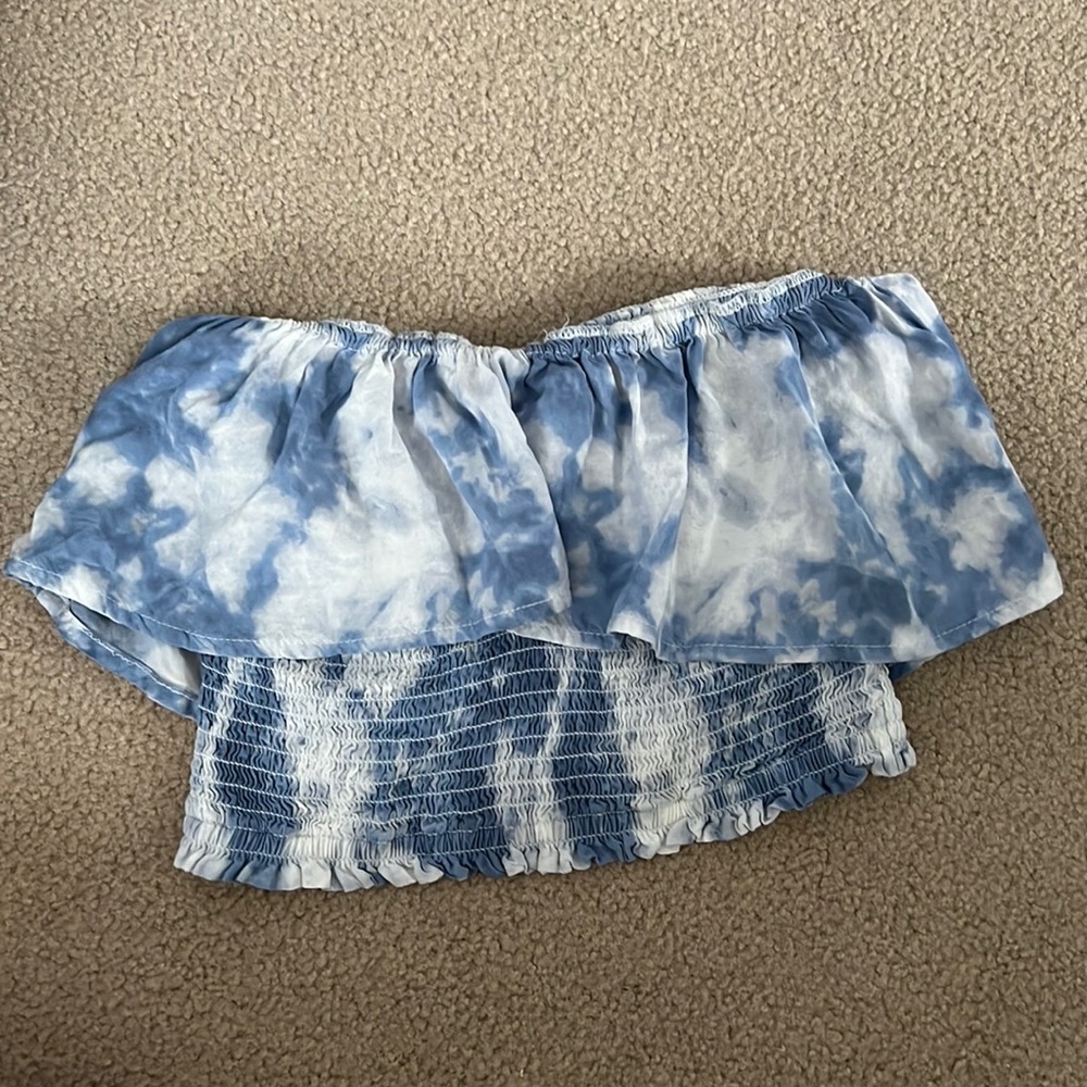 Small Tie Dye Hollister Tube Top